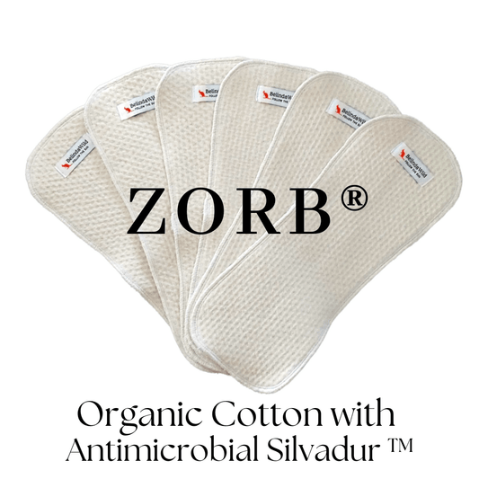 INSERTOS en Zorb® Organic Cotton con Antimicrobiano SILVADUR® para