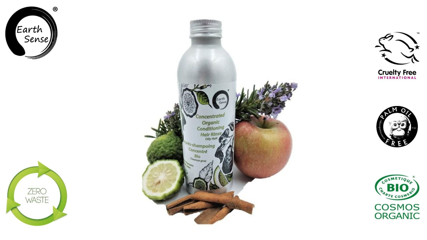 Trio Hair Care Pack - Organic Solid Shampoo, Organic Concentrated Hair