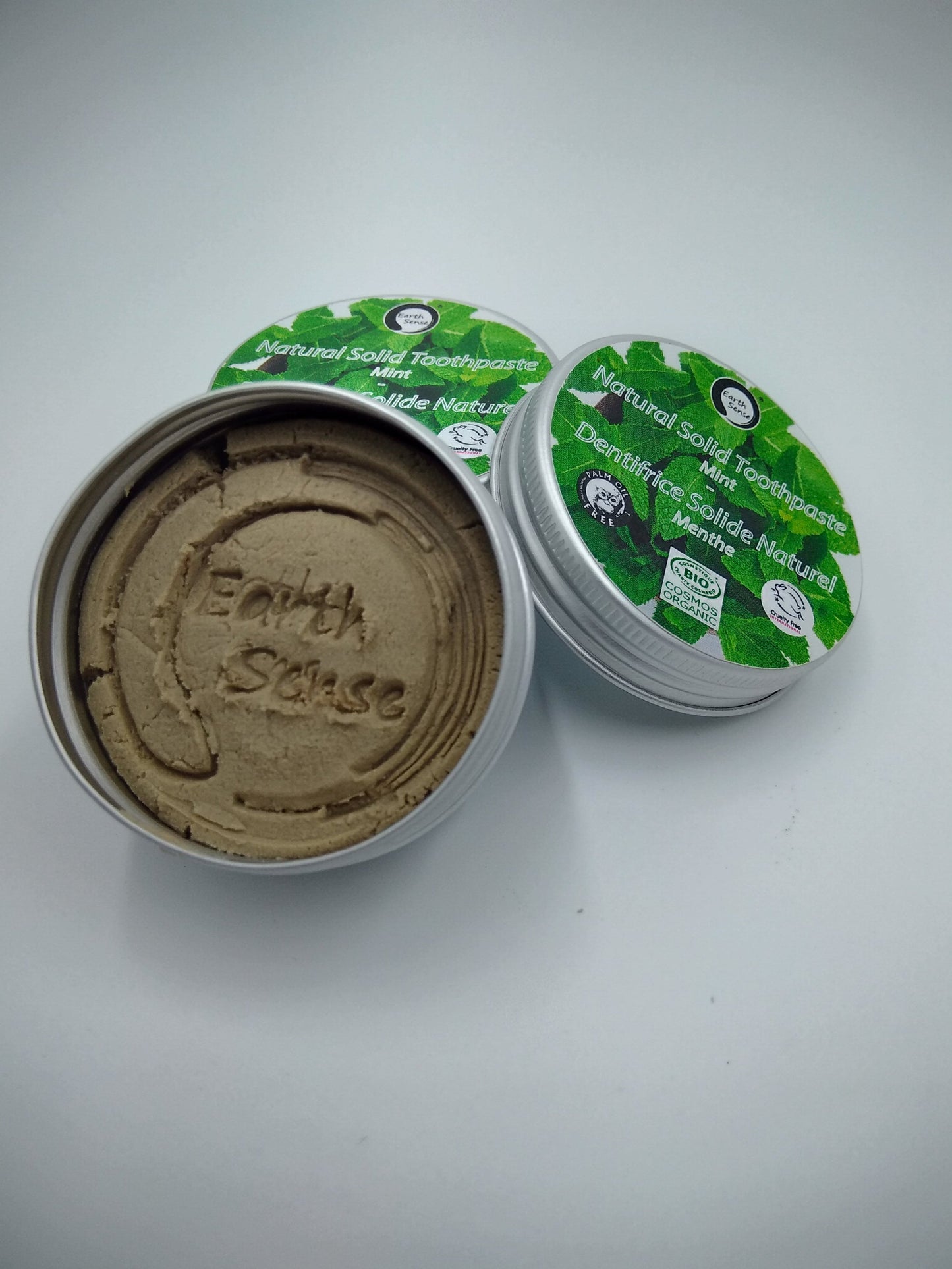 Natural Organic Certified Solid Toothpaste - Gift Set - 1 piece - MADE