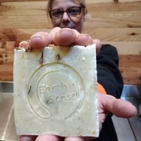 Ekologiskt Certifierad Fast Tvål - Citron & Lime Med Ringblommor 90g