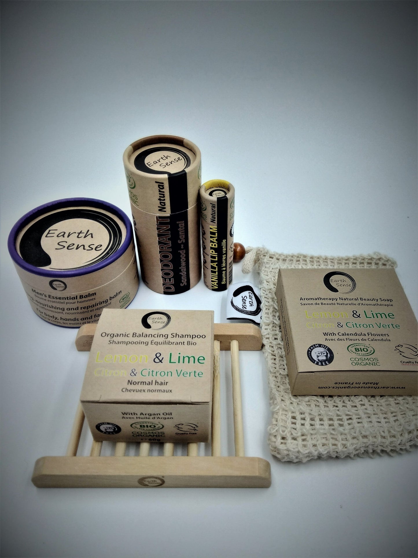 Ekologiskt Certifierad Fast Tvål - Citron & Lime Med Ringblommor 90g