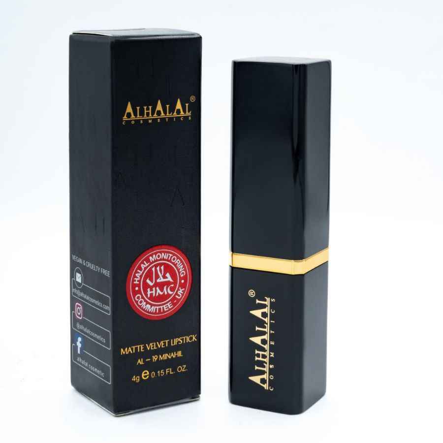 Alhalal Cosmetics Rode Lippenstift Halal And Vegan Velvet