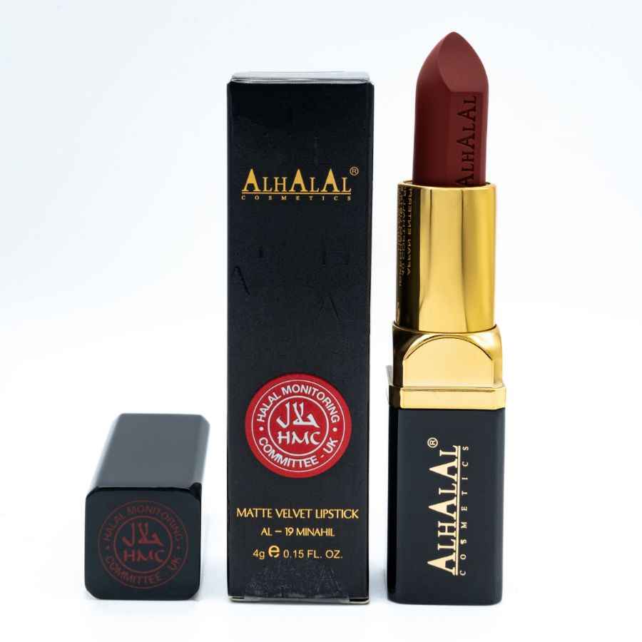 Alhalal Cosmetics Rode Lippenstift Halal And Vegan Velvet