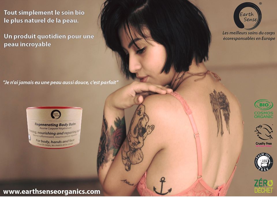 Organic Regenerating Body Balm with Ylang Ylang 100ml - For Face,