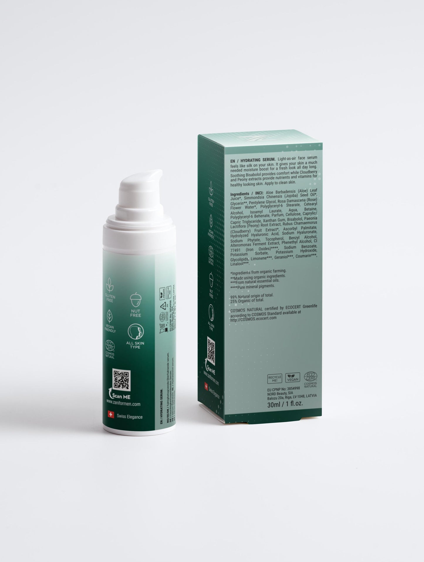 Organic Elixir Hydrating Serum 30 ml