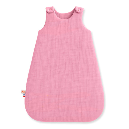 Saco De Dormir De Invierno De Algodón Orgánico - Rosa