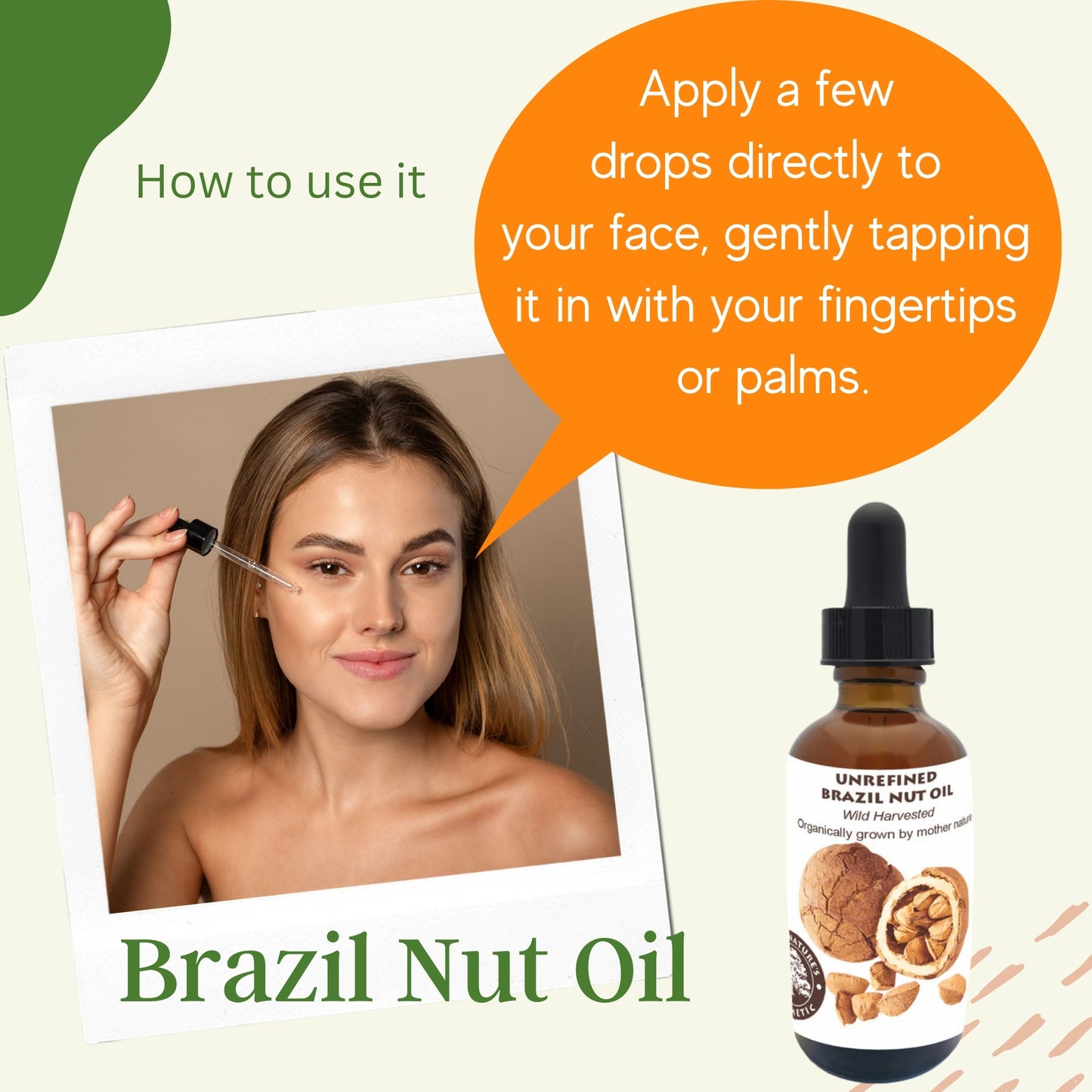 Brazil Nut Oil (organic, cold pressed, unrefined)