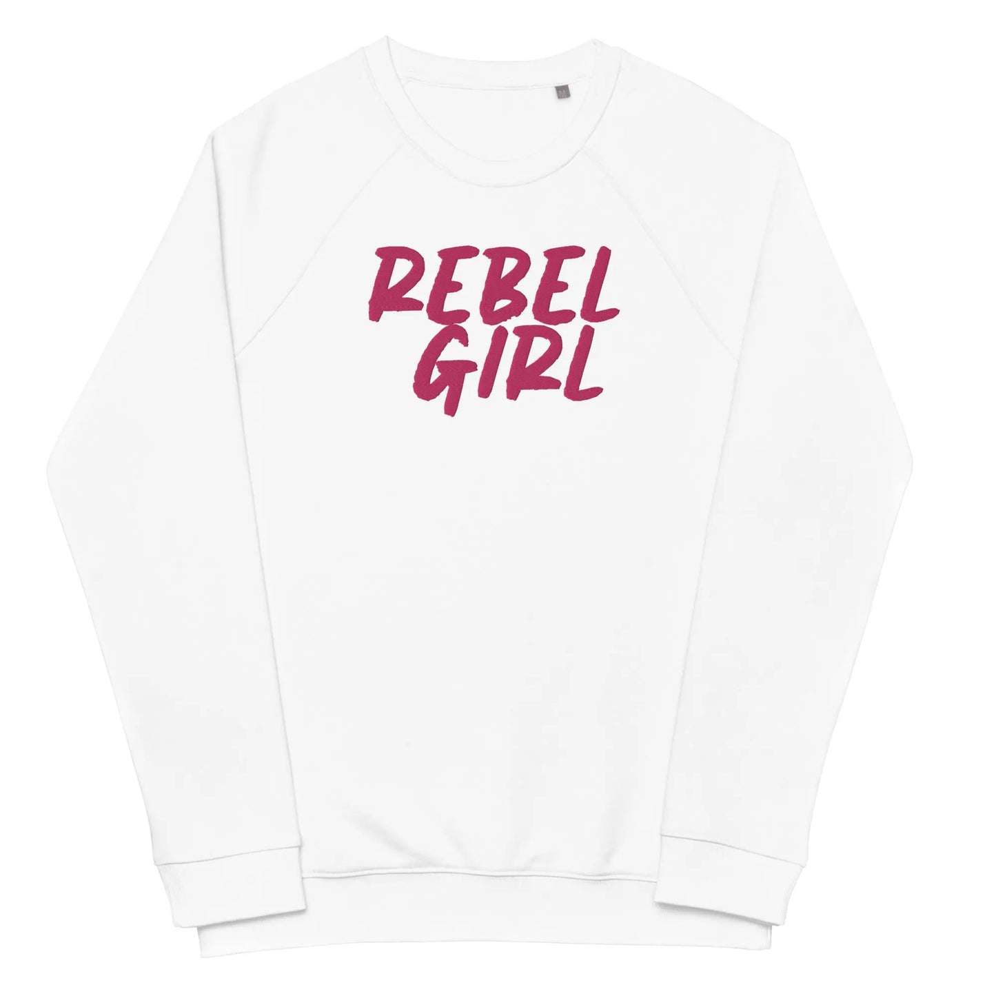 Rebel Girl Unisex Bio Raglan-Sweatshirt Bio-Bekleidung mit
