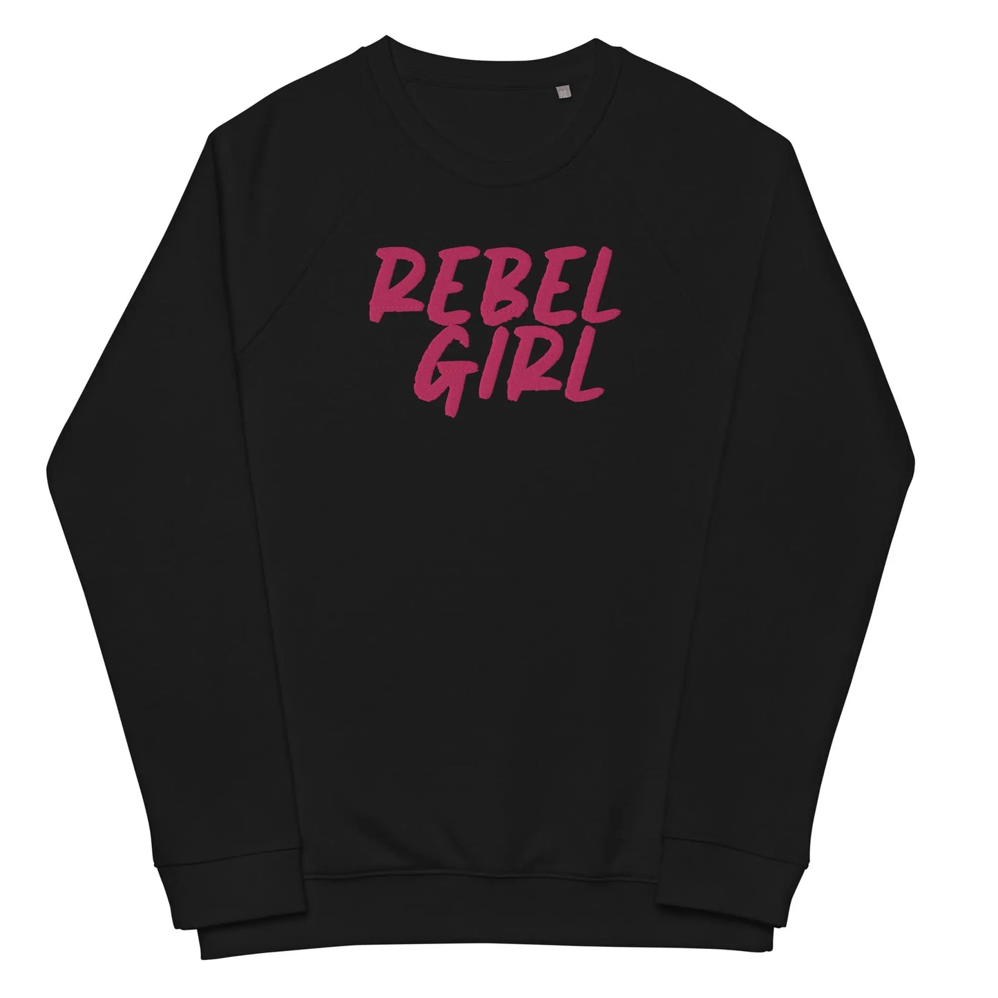 Rebel Girl Unisex Bio Raglan-Sweatshirt Bio-Bekleidung mit
