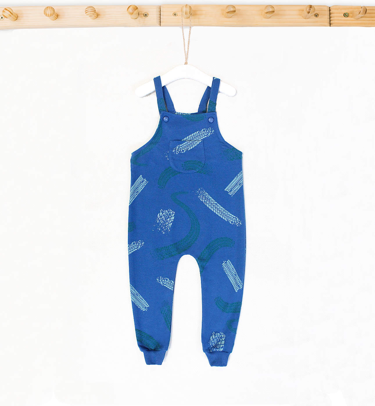 Ekologisk Jumpsuit med Däckspår