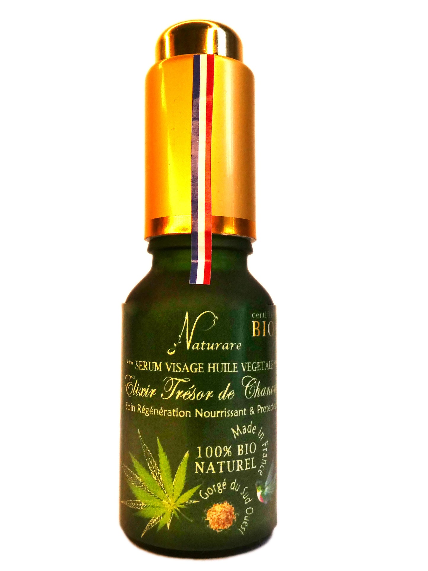 Organic Hemp Treasure Elixir - Vegetable Oil, Food supplement 15 ml