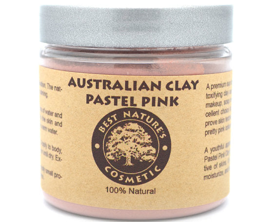 Australisk pastellrosa lera för stressad, mogen hud