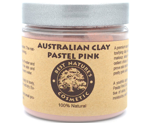 Australisk pastellrosa lera för stressad, mogen hud