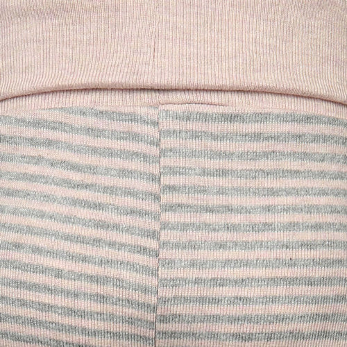 OrganicEra Pantalons Bébé Biologiques avec Bande Élastique, Rayés